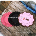 Custom high quality cute girl cartoon shape rubber mat, mini roller coaster